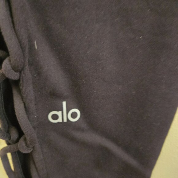 ALO Interlace Leggings Black Size M - Picture 6 of 8